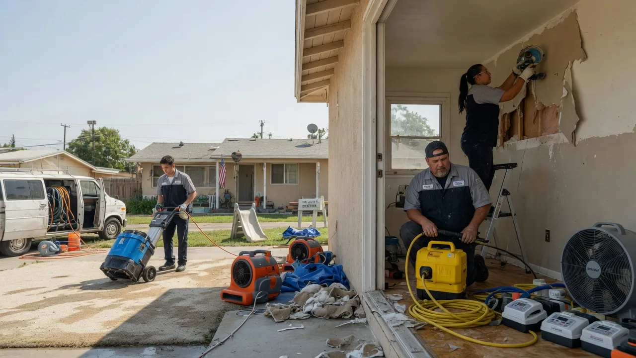 Water Damage Restoration in Davenport, OK near me